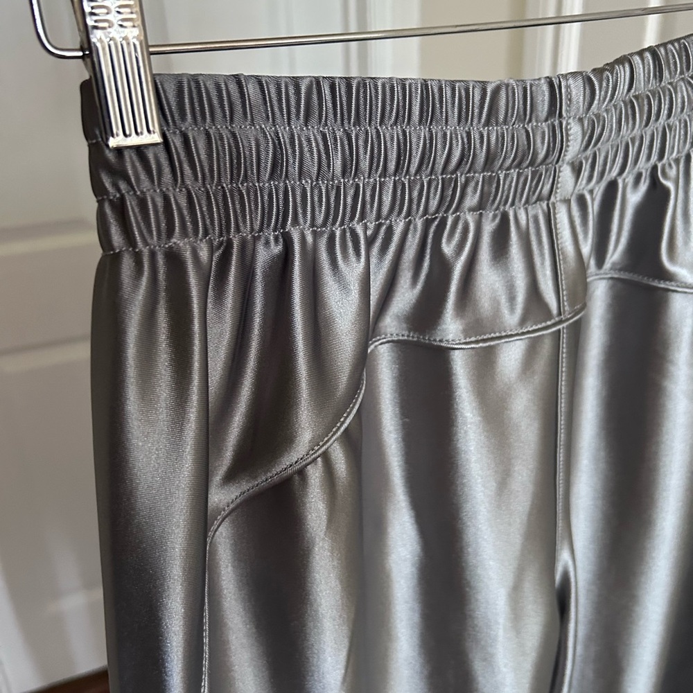 NWT Alexander Wang Satin Jersey Track Pants With Piping XS - Picture 8 of 17